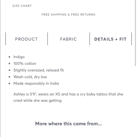 Marine Layer Chore Coat, 100% cotton, SM - Picture 6 of 13